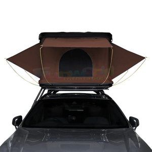 Tente de toit imperméable pour 2 à 4 personnes, tente de toit auto à double couche, tente de toit rigide en ABS pour le camping - Product Image 3