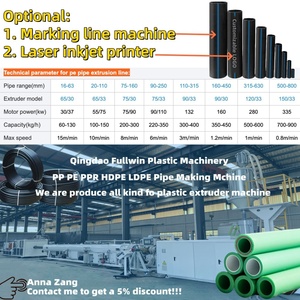 Ligne de production de tuyaux PE100 HDPE FULLWIN de Chine, diamètres 3, 4, 6, 8, 10, 12, <span class=keywords><strong>14</strong></span>, 24, 36 pouces (150mm, 160mm, 200mm, 250mm, 300mm, 600mm, 1000mm) - <span class=keywords><strong>PRIX</strong></span> - Product Image 5