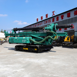 เครื่องเจาะไฮดรอลิกแบบพกพาขนาดเล็ก YAHE Heavy Industry ความลึก 20 เมตร พร้อมอุปกรณ์ตอกเสาเข็มแบบหมุน ใช้เกียร์และเครื่องยนต์คัมมินส์ - Product Image 1
