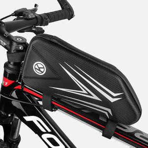 Sac triangulaire pour vélo de montagne VeloX, noir, imperméable, pochette pour cadre avant, accessoire de vélo, rangement 805 - Product Image 1