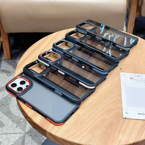 Rõ Ràng Chống-Sốc Acrylic Vỏ Điện Thoại Cho Infinix Lưu Ý 50X5G Màu Biên Giới Chống Sốc Cover Quay Lại Cho Infinix Lưu Ý 50 Pro Trường Hợp - Product Image 3