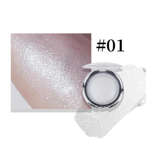 No Logo Cross-Border Délicat Éclaircissant Visage Maquillage Nacré Flash Poudre Pressée Minérale Étanche Surligneur Bronzer - Product Image 4