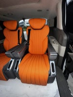 Chaise d'autobus inclinable par gravité automatique de luxe personnalisé VIP Captain Sea Lumières d'ambiance pour voitures, fourgonnettes, minibus, autocars