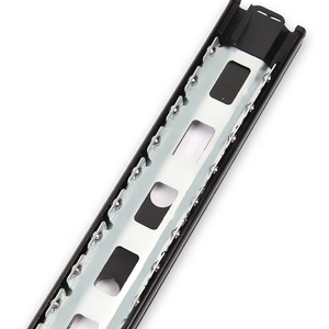 YABELY 35mm meubles de bureau extension unique simple Mini glissière de tiroir à roulement à billes/canal télescopique pour armoire à tiroirs - Product Image 2