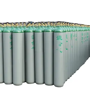 Медицинские пустые резервуары для хранения кислородной стали высокого давления промышленные газовые баллоны для аргона Co2