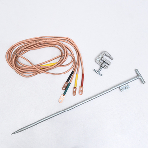 Conjunto Portátil de Puesta a Tierra y Conexión a Tierra de Alta Tensión de Aluminio de 35 kV - Product Image 4