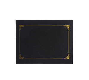 Porte-documents en papier A4 avec logo personnalisé, couverture de certificat, porte-diplôme, porte-documents pour cadeau promotionnel. - Product Image 5