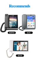Bureau à domicile 4G LTE téléphone fixe sans fil carte SIM téléphone fixe écran 8 pouces WiFi vidéo téléphone intelligent Android de bureau