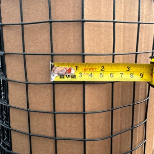 Recinzione di sicurezza industriale in rete metallica saldata, altezza 6 piedi, 1x1 pollice, calibro 17, rivestita in PVC, in acciaio inossidabile, facile da installare - Product Image 4