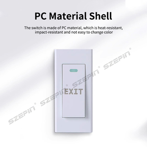 Nút mở và đóng cửa, nút nhả, nút nhựa để thoát kiểm soát truy cập - Product Image 3