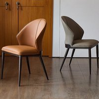 Chaises de salle à manger d'hôtel très vendues, chaises modernes minimalistes pour la maison, chaises de restaurant avec dossier, robustes et confortables