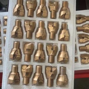 PDC锚钻头和屋顶锚固钻头2双翼全头螺纹R17/45，用于水井岩石爆破钻孔 - Product Image 6