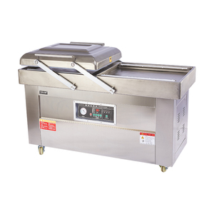 Machine d'emballage sous vide semi-automatique à double chambre DZ400/2SB, scelleuse sous vide pour emballage en film plastique, semi-automatique - Product Image 1