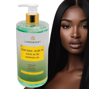 Gel <span class=keywords><strong>Doccia</strong></span> LANORIENT a Marchio Privato con Acido Glicolico <span class=keywords><strong>Naturale</strong></span> e Organico, Anti-Macchie Scure, Idratante e Schiarente, Popolare <span class=keywords><strong>in</strong></span> Africa - Product Image 2