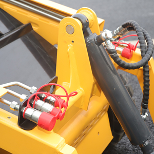 Мини-погрузчик с отвалом для уборки снега, мини-погрузчик-снегоуборщик, садовый мини-гусеничный погрузчик - Product Image 6