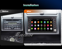 Radio para Auto Universal Erisin ES6510U de 6.2 Pulgadas y 2 Din, con Pantalla IPS, Android 16, CarPlay, Android Auto, 4G, TPMS, DAB, DSP y Reproductor de DVD, Disponible en la UE