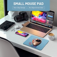 Tapis de souris ergonomique pour PC Gamer, antidérapant, personnalisé, en caoutchouc, résistant à l'eau, anti-rayures, avec repose-poignet, petit, pour jeux, maison, bureau