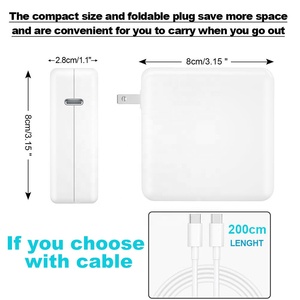 Cargador de repuesto para Macbook de 100W para adaptador de fuente de alimentación 61W 87W 96W para MacBook Pro Air con CE FCC ROHS - Product Image 5