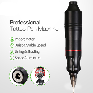 Professional Aluminum Alloy Rotary Tattoo Machine Set with Needle Cartridges for Makeup Body Art Use - Product Image 3