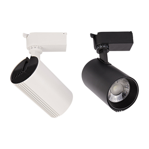 <span class=keywords><strong>Rail</strong></span> magnétique moulé sous pression de lumières de voie du café LED moderne 220V <span class=keywords><strong>avec</strong></span> la conception enfoncée de tache de puce de COB pour l'éclairage de magasin - Product Image 1