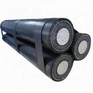 Câble en aluminium <span class=keywords><strong>HTA</strong></span> CIS 12/20KV 3*1*240mm2 avec isolation XLPE PE <span class=keywords><strong>PVC</strong></span> pour applications aériennes et industrielles - Product Image 4