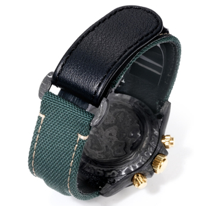 Reloj Mecánico Deportivo RO de Lujo, Diseño Clásico en Amarillo y Verde, Estilo Retro, Ideal para Exposiciones de Arte y Subastas - Product Image 6