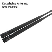 Amplificateur de karaoké avec microphones sans fil UHF et télécommande, numérique 3-en-1, 2x700W, pour KTV domestique et usage professionnel