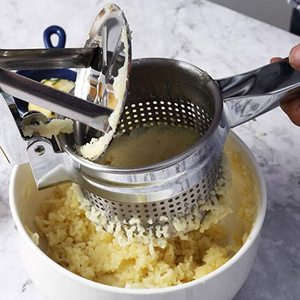 Stainless Steel Manual Kitchen <strong>Cooking</strong> Tools Potato Mashers Ricers Pressure Mud Puree Vegetable Fruit Press Maker Garlic <strong>Presser</strong> - Product Image 5