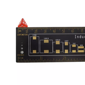 Mini D4 dadi rosso trasparente all'ingrosso all'ingrosso RPG DND poliedrico 4 dadi lati - Product Image 2