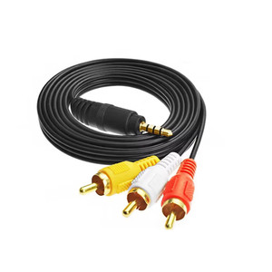 สายเคเบิลวิดีโอ DE PL SL 3RCA 8 สาย สำหรับเชื่อมต่อทีวี Egygold ลดราคาพิเศษ - Product Image 3