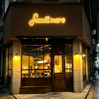 Lettres de signalisation en acrylique rétroéclairées 3D personnalisées, logo découpé au laser, enseigne LED néon, boîte lumineuse publicitaire résistante à l'eau