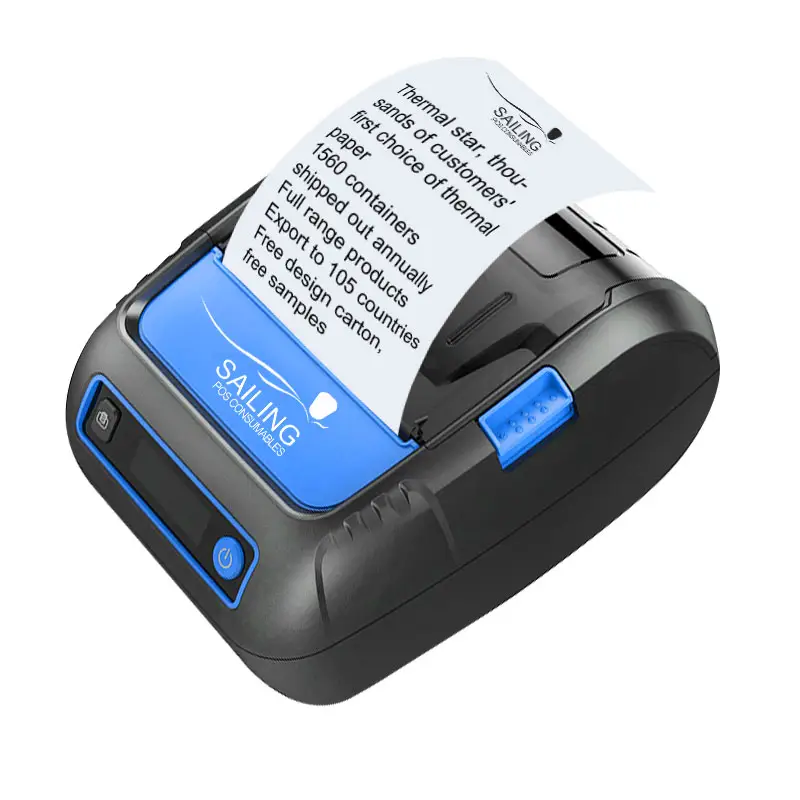 58Mm Mini Printer Draagbare Thermische Printer Met Usb + Lan Thermische Printer