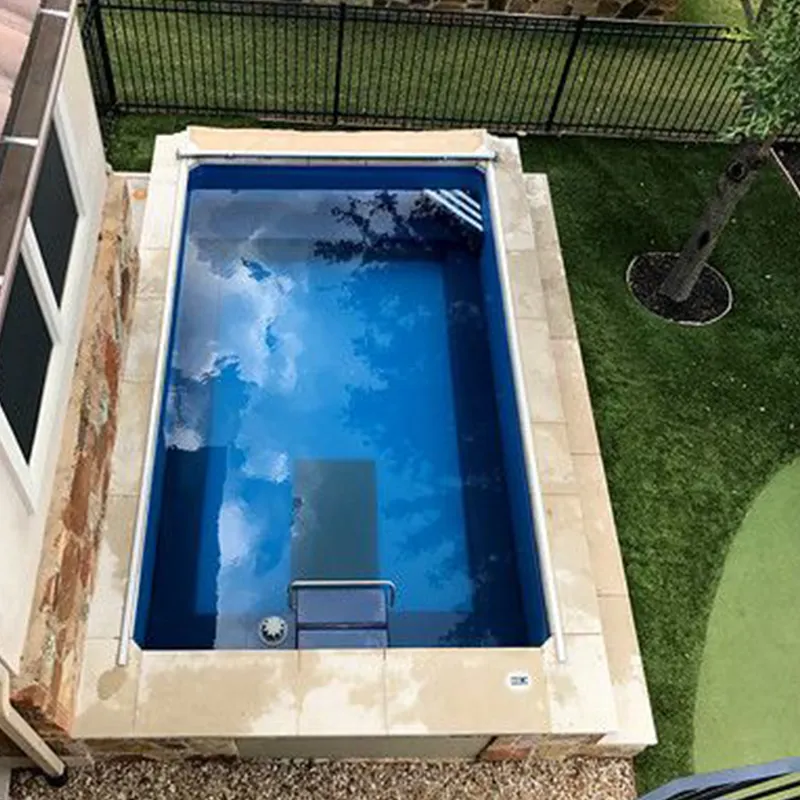 حديقة في الهواء الطلق الأسرة المنزل طاولة تيارت المشي استرداد حمام سباحة ألياف زجاجية حمام سباحة داخلي