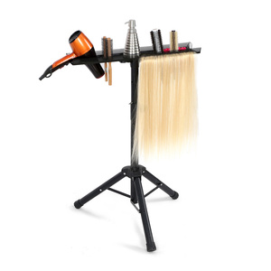 Estante para extensiones de cabello Soporte multifuncional con bandeja Elegante y práctico para salones - Product Image 6