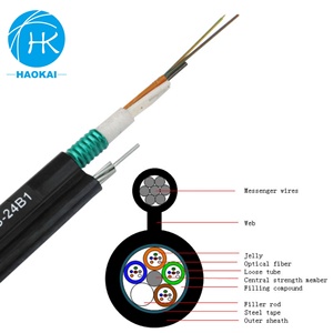 Fibra Gyxtc8s Quang Unitube Bọc Thép Ngoài Trời Ống Dây Chuyền Sản Xuất Gytc8s Sợi Cáp Quang - Product Image 2