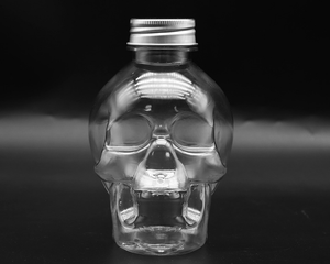 Bottiglia Creativa Personalizzata in Plastica PP a Forma di Teschio da 500ml con Doppia Parete e Coperchi, Bottiglia per Tè al Latte Virale su Internet - Product Image 4