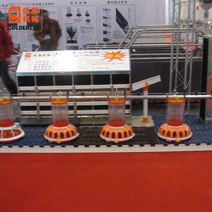 Comedero para Pollos Adultos Machos en Nueva Condición, Cilindro Dosificador, Cubo <span class=keywords><strong>de</strong></span> Alimentación con Cadena, Bandeja <span class=keywords><strong>de</strong></span> Alimentación para Gallinas Ponedoras - Product Image 4