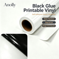 Rollo de Vinilo Imprimible Removible Compatible con Látex UV y Eco Solvente para Producción de Señalización Comercial