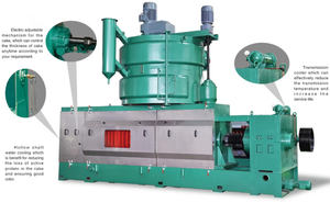 Dingsheng 300TPD Machine d'expulseur d'huile de carthame de vente chaude pour les composants d'engrenage d'huile de sésame de graine de soja d'olive de noix de coco de Chine - Product Image 2