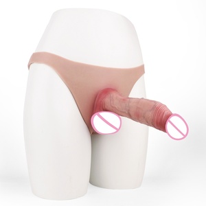 Underwear Wearable Hollow Penis Extended Sleeve Strap on <b>Dildo</b> Realistic Pants Men Women Gay 100% Waterproof OS Brand Sex Toy - Product Image 5