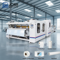 Petite machine entièrement automatique de fabrication de papier toilette, capacité de 2 à 4 tonnes/jour, prix de la machine de fabrication de rouleaux de papier toilette en Chine