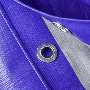 Bâche en PE 160g 100% vierge, toile de protection résistante et imperméable pour la <span class=keywords><strong>réparation</strong></span> de toitures et la prévention des fuites - Product Image 4