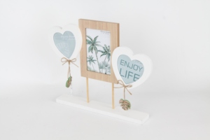 Jinnhome MDF khung ảnh bằng gỗ + 2 chiếc * Khung ảnh hình trái tim + Khung 4*6" - Product Image 5