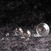 Yunling YT010 Lentille convexe en verre saphir de 2 mm de diamètre, sans revêtement, anti-reflet, garantie 2 mois, surface