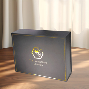 Custom Paper Packing Miel <strong>Honey</strong> Jar Gift Box Packaging <strong>Honey</strong> Packaging Box