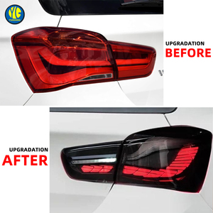 Luces Traseras YU GUANG para <span class=keywords><strong>BMW</strong></span> <span class=keywords><strong>Serie</strong></span> <span class=keywords><strong>1</strong></span> F20 F21 2015 2016 2017 2018, Luces Traseras LED de Humo Rojo, Actualización de Luces Traseras con Señal de Giro Dinámica - Product Image 3