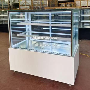 Présentoir de boulangerie luxueux Pâtisserie réfrigérée Équipement de réfrigération commercial Réfrigérateur d'affichage de gâteau - Product Image 3