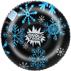 Samebust <b>Snow</b> Tube Black Blue Inflatable Adult Winter <b>Sled</b> <b>Snow</b> Tubing - Product Image 2