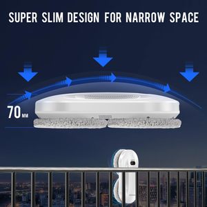 Limpiador de Ventanas Eléctrico Más Vendido, Venta Directa de Fábrica, Electrodoméstico Inteligente para el Hogar, Robot Limpiador de Vidrios con Pulverizador - Product Image 3