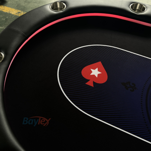 Tables de <span class=keywords><strong>poker</strong></span> de casino personnalisables 2026 de 96/102/110 pouces, tables de <span class=keywords><strong>poker</strong></span>, tables de blackjack, tables de <span class=keywords><strong>poker</strong></span> personnalisées avec 8/9/10 porte-gobelets et lumières LED - Product Image 3